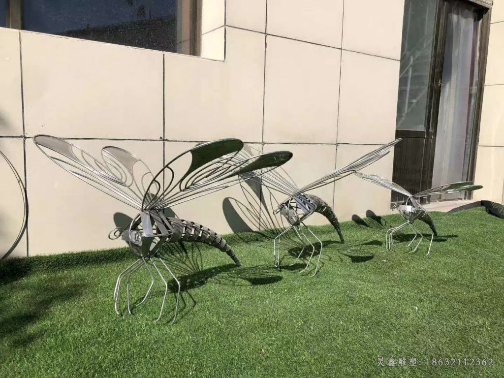 不锈钢蝴蝶动物雕雕塑