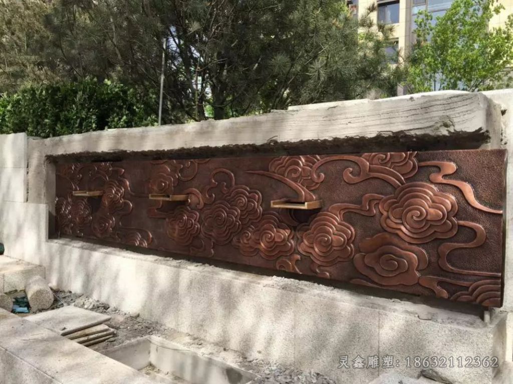 浮雕壁画景观铜雕