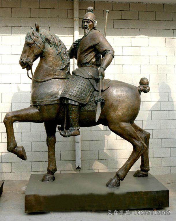 古罗马战士公园铜雕