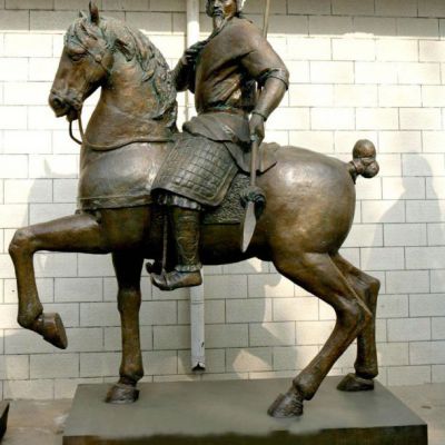 古罗马战士公园铜雕