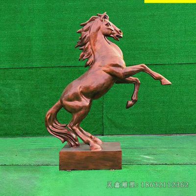 飞马动物景观铜雕